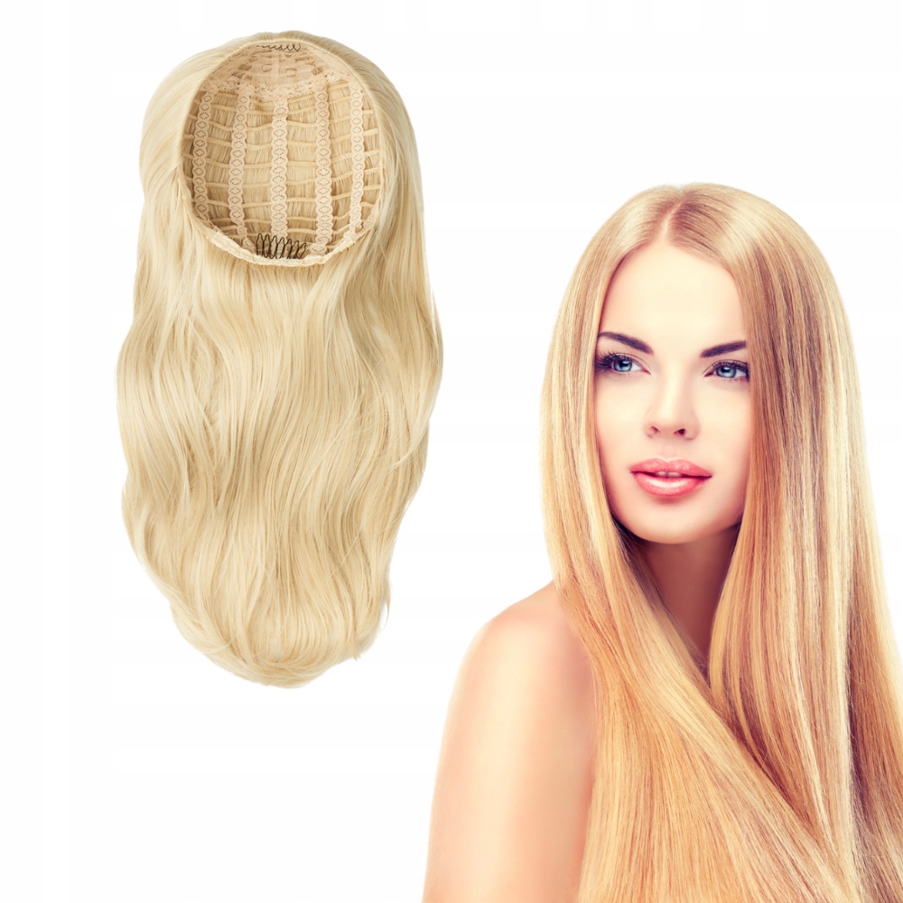 Poloparuka Naomi Half Wig příčesek 60 cm blond #86/60