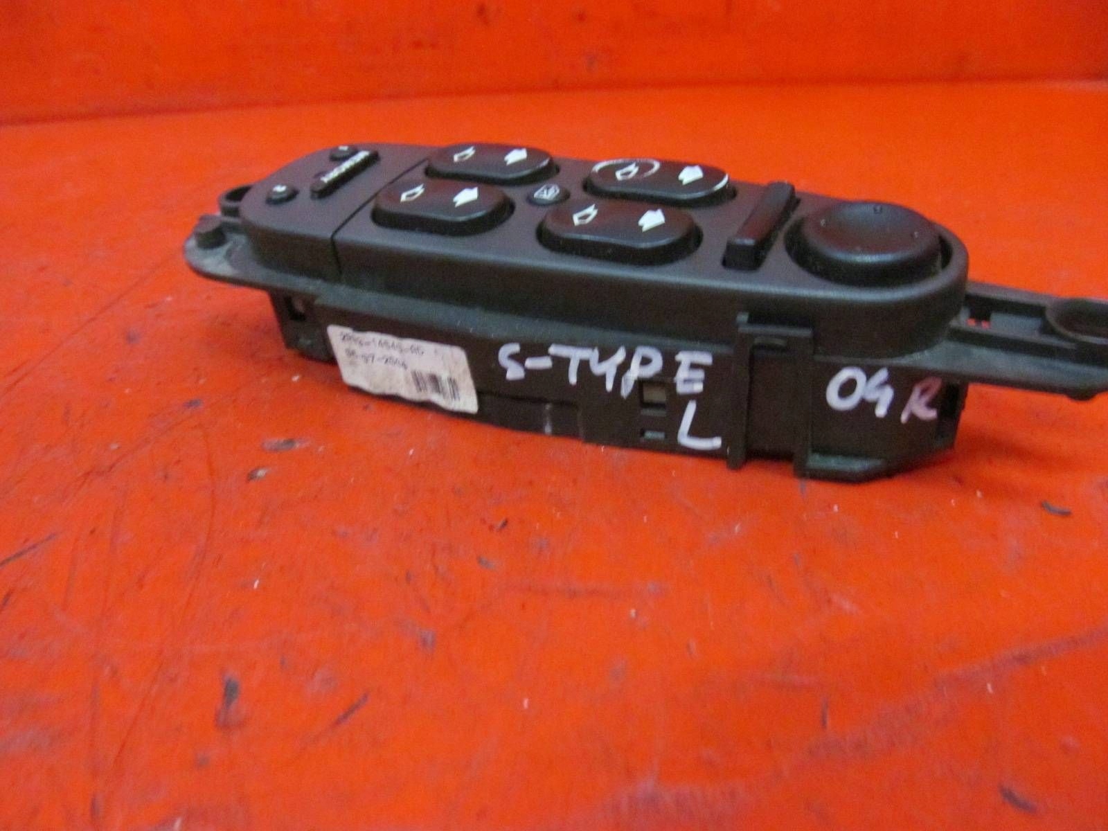 JAGUAR S-TYPE II X200 PANEL window control switch of mirrors left front EUROPA