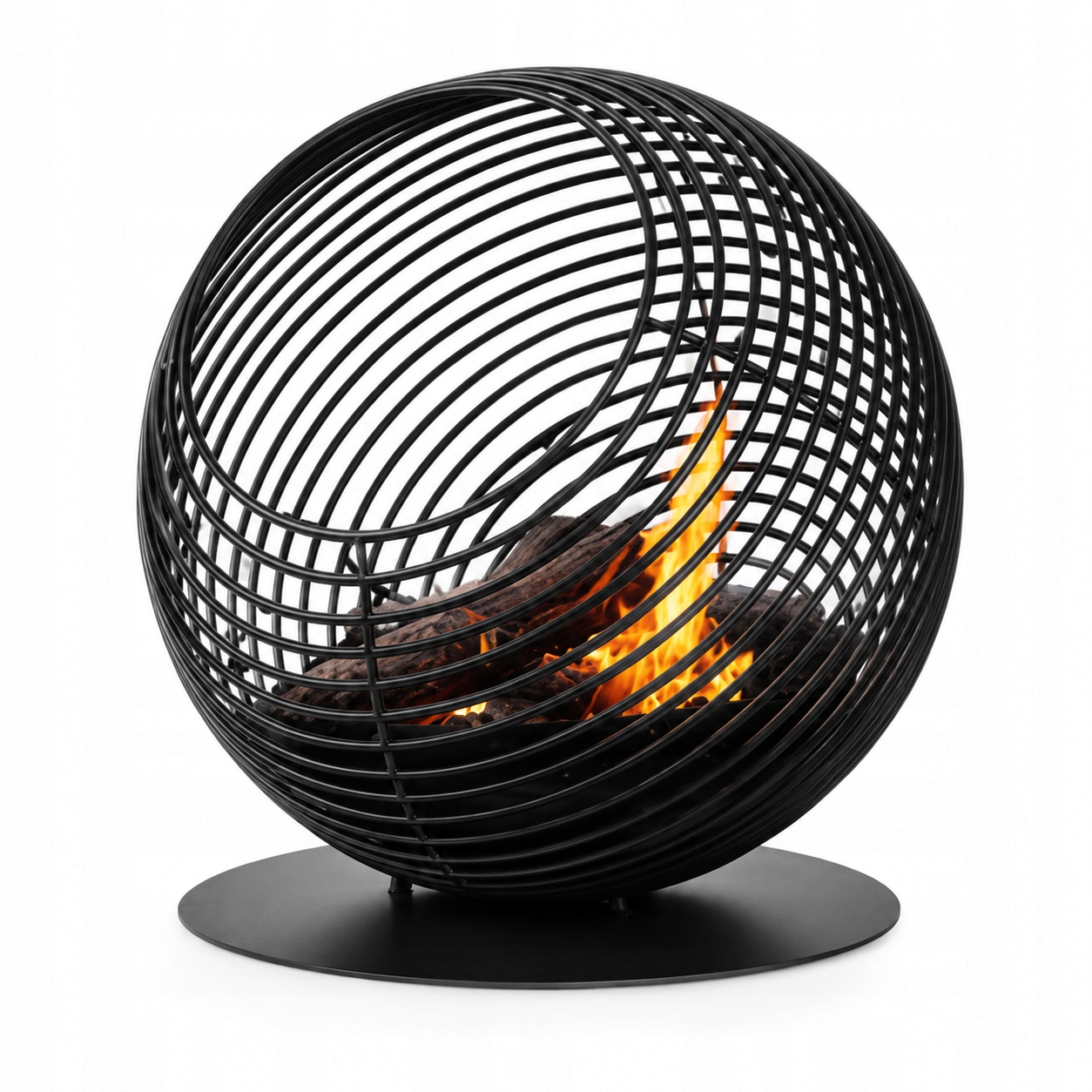 Ohnisko Záhradný Kôš Na Oheň Oceľový 54 CM Redfire Atlas Terasa Záhrada
