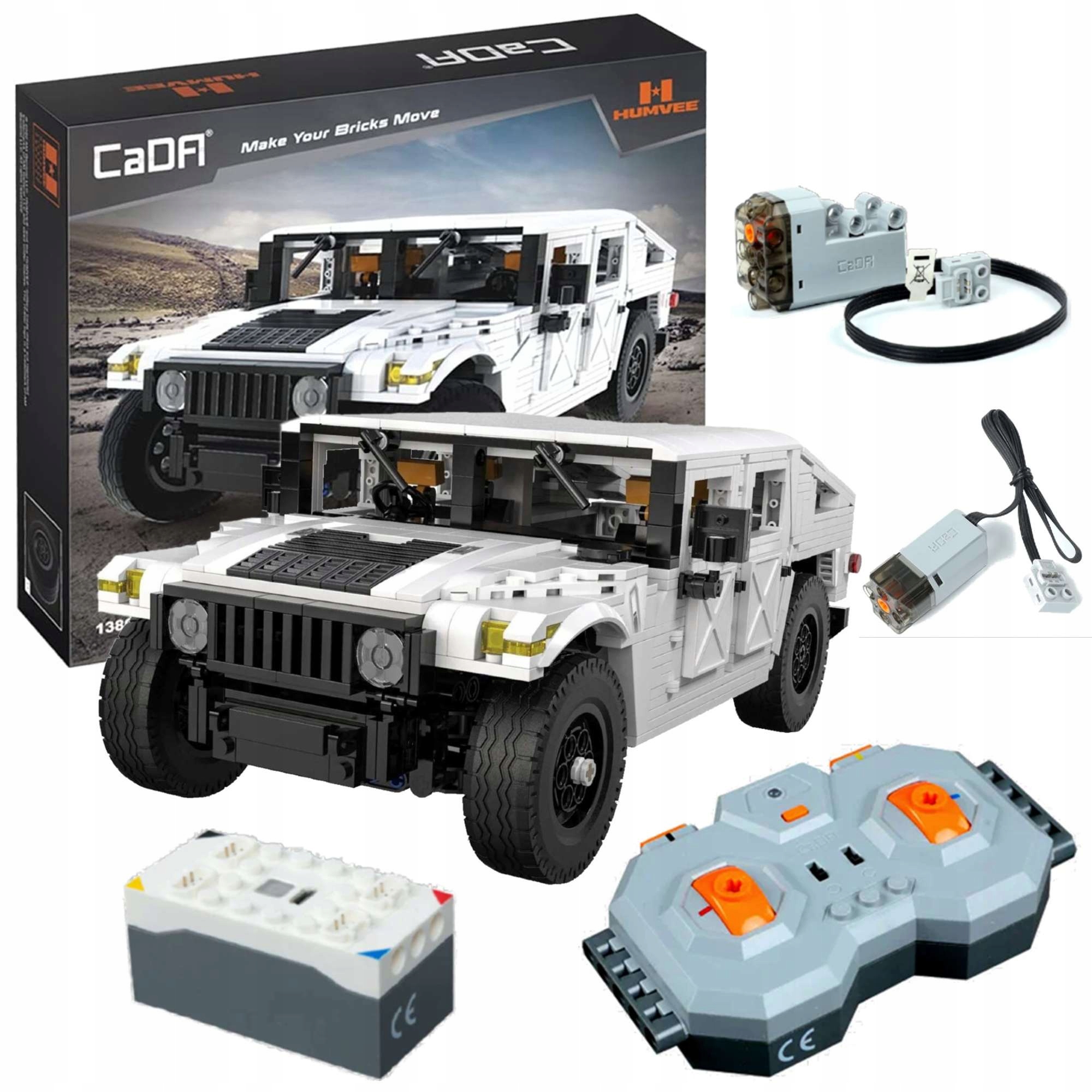 

Cada Klocki Samochód Terenowy Humvee Rc Sterowany