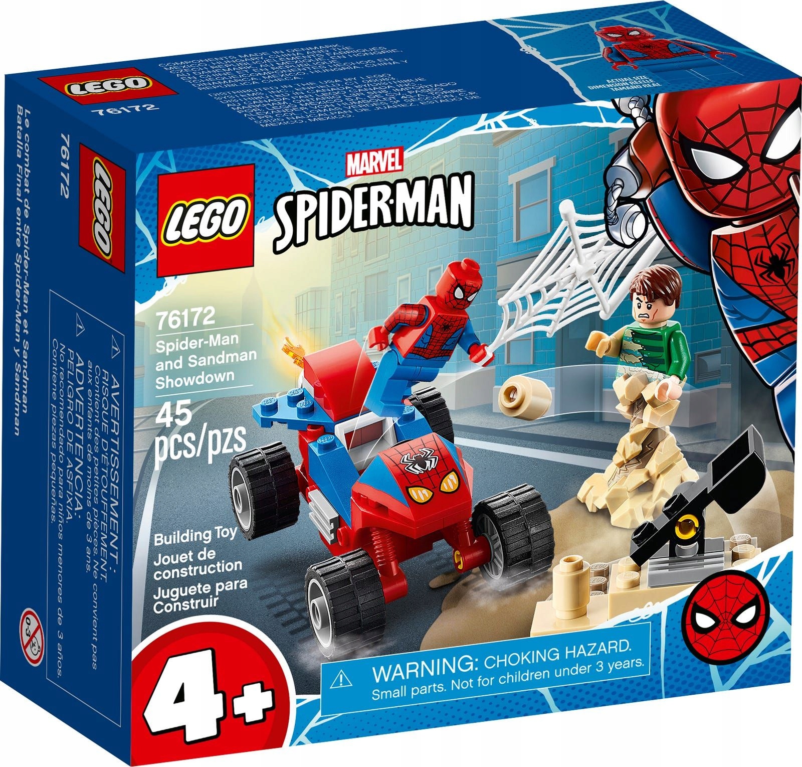 Lego Heroes 76172 Pojedynek Z Sandmanem, Klocki, Pomysł