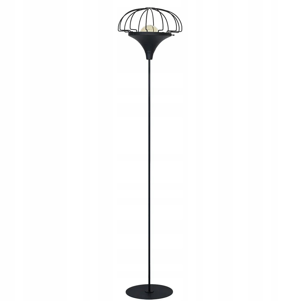 Podlahová lampa Aldex Danton II čierna Výška 175 cm E27 60W