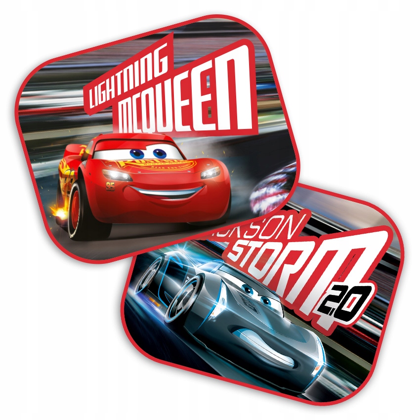 

Zasłonki Boczne Do Auta Osłony 2 Szt Disney Cars 3