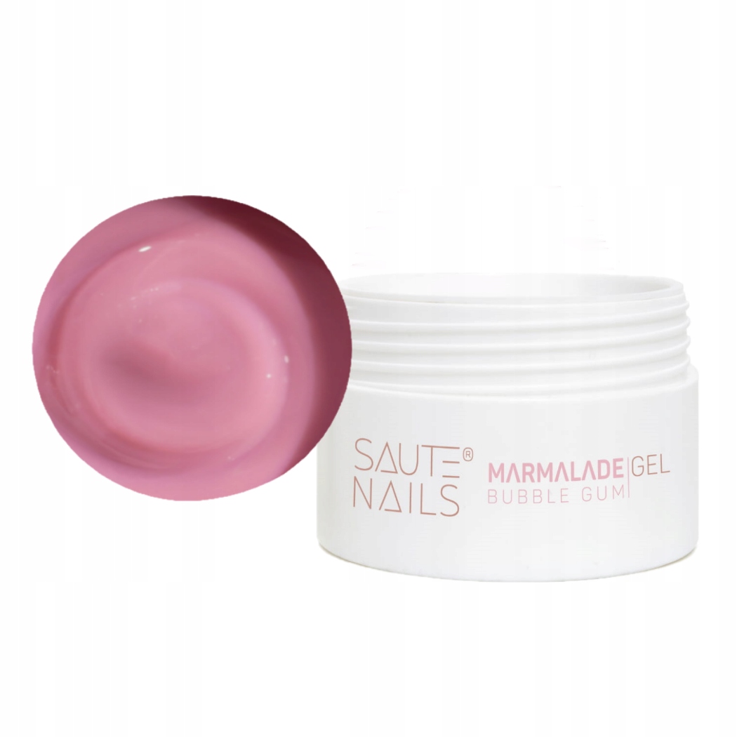 Saute Nails Stavební gel Marmalade Gel Bubble Gum 30 g