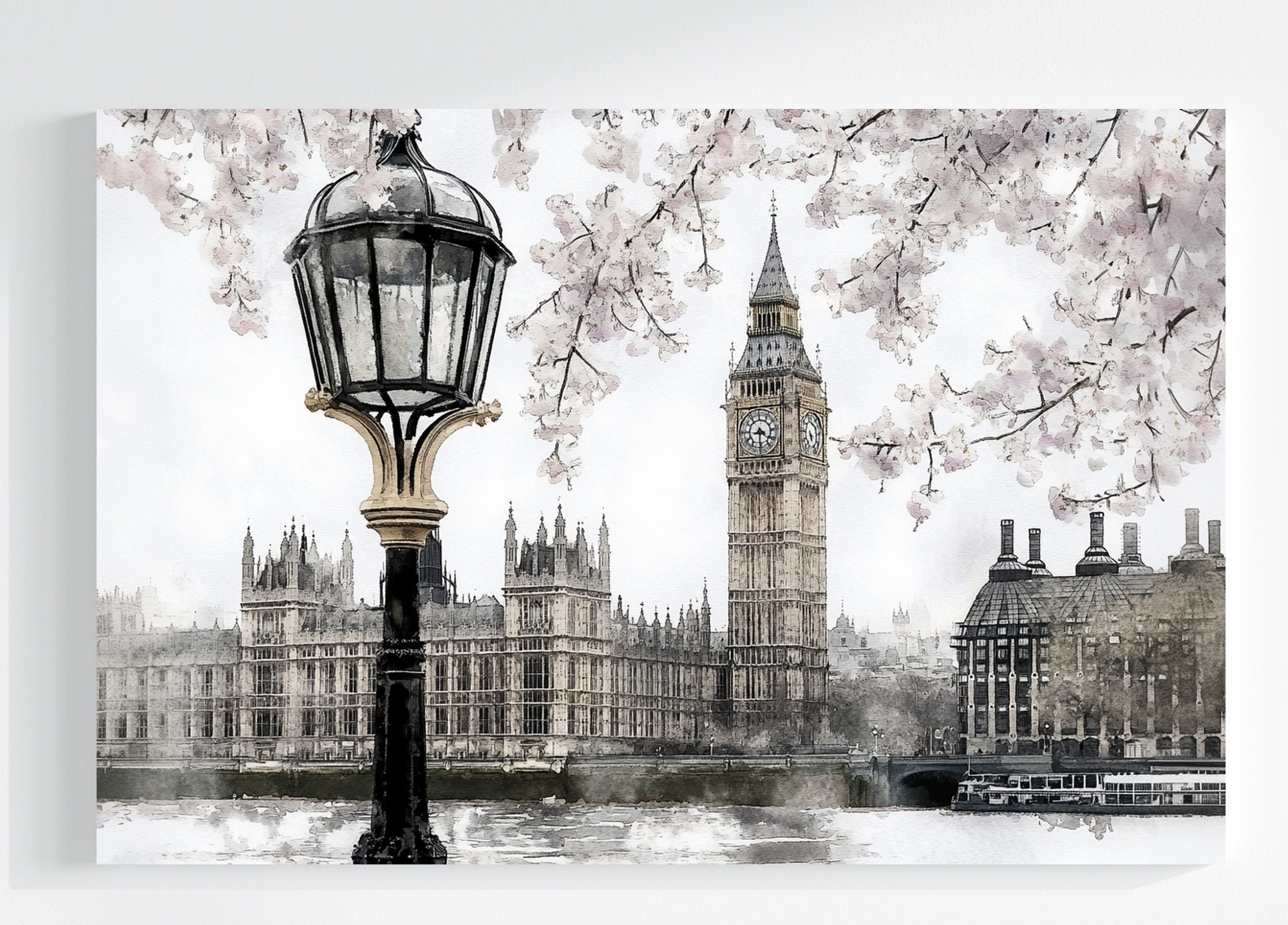 Obraz Na Plátně Canvas Město Anglie Londýn Big Ben Westminster 120x80