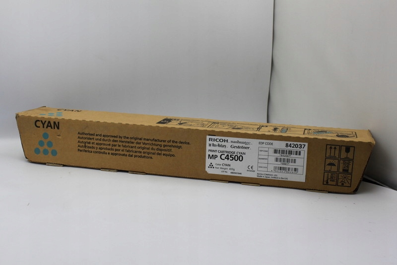 Ricoh Mp C4500 842037 cyanový originální toner
