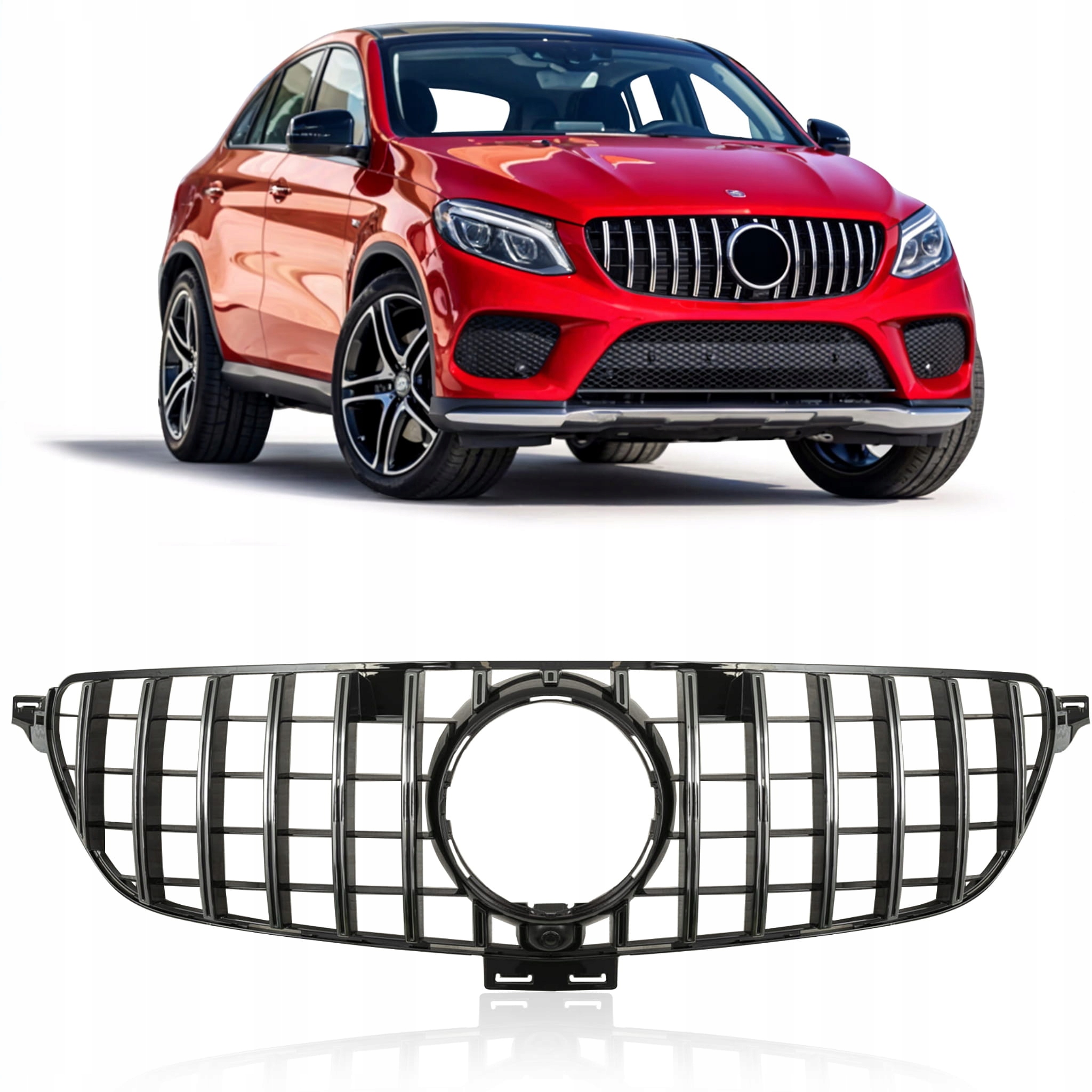 Mercedes Gle Kupé C292 15+ S Kam Grilom Gt Strieborný