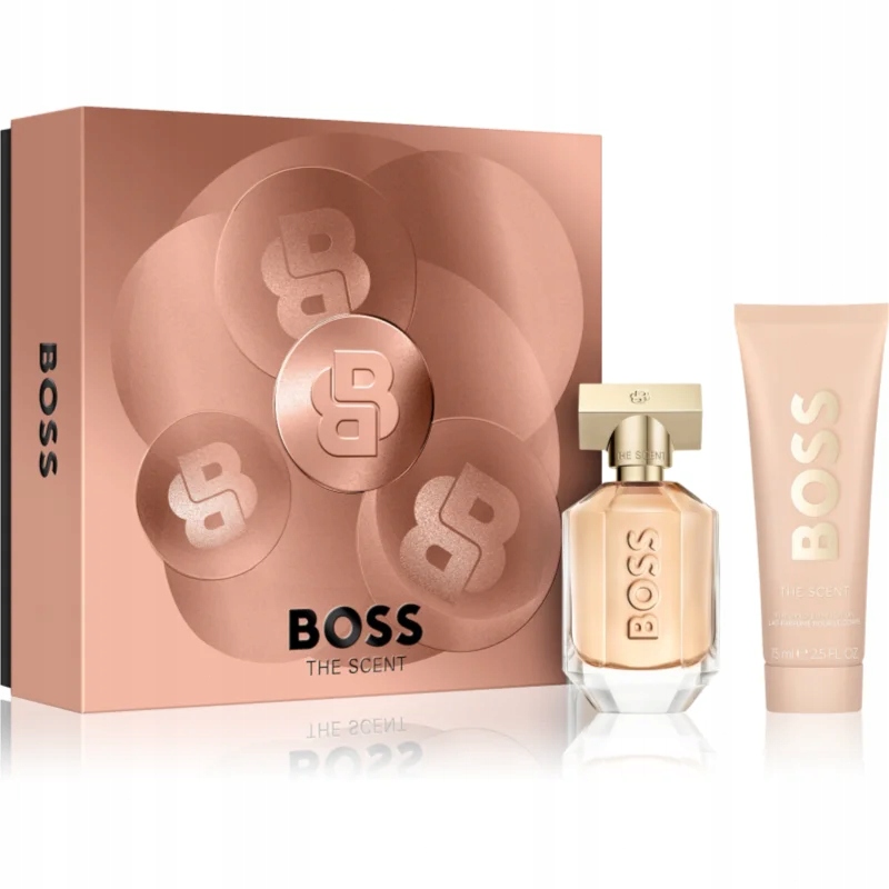 Boss The Scent zestaw damski woda perfumowana 50ml+ balsam do ciała 75ml
