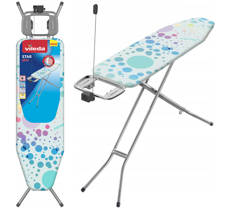 DESKA DO PRASOWANIA VILEDA STAR PLUS 120cm x 38cm