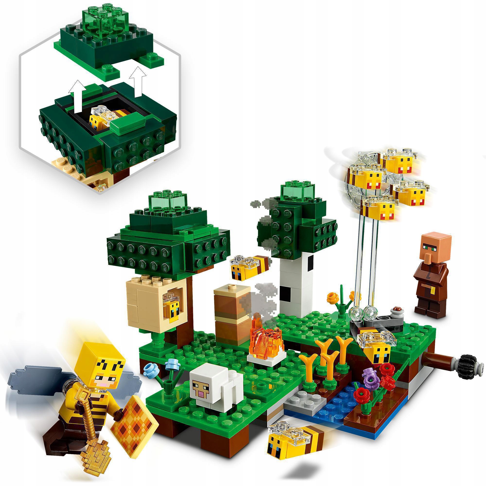 LEGO Minecraft Pasieka 21165 Marka LEGO