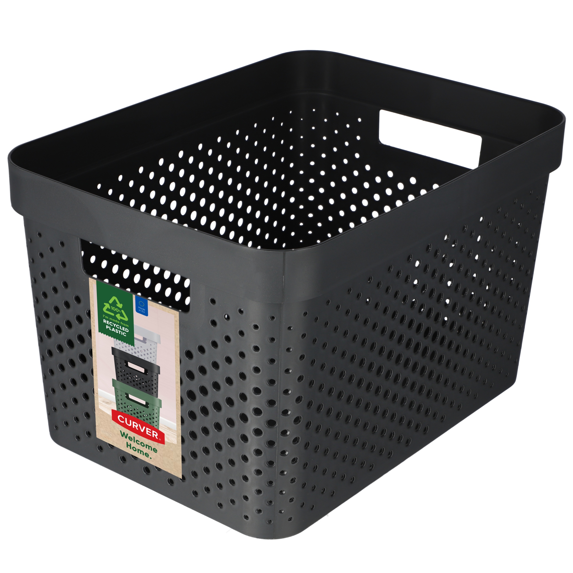 

Curver Pojemnik Pudełko Ażurowe 17 L Szary