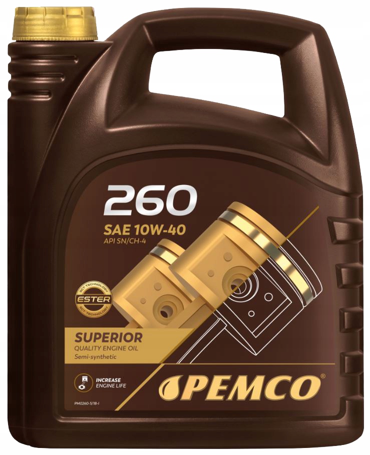 Pemco 260 Superior 10W40 5L
