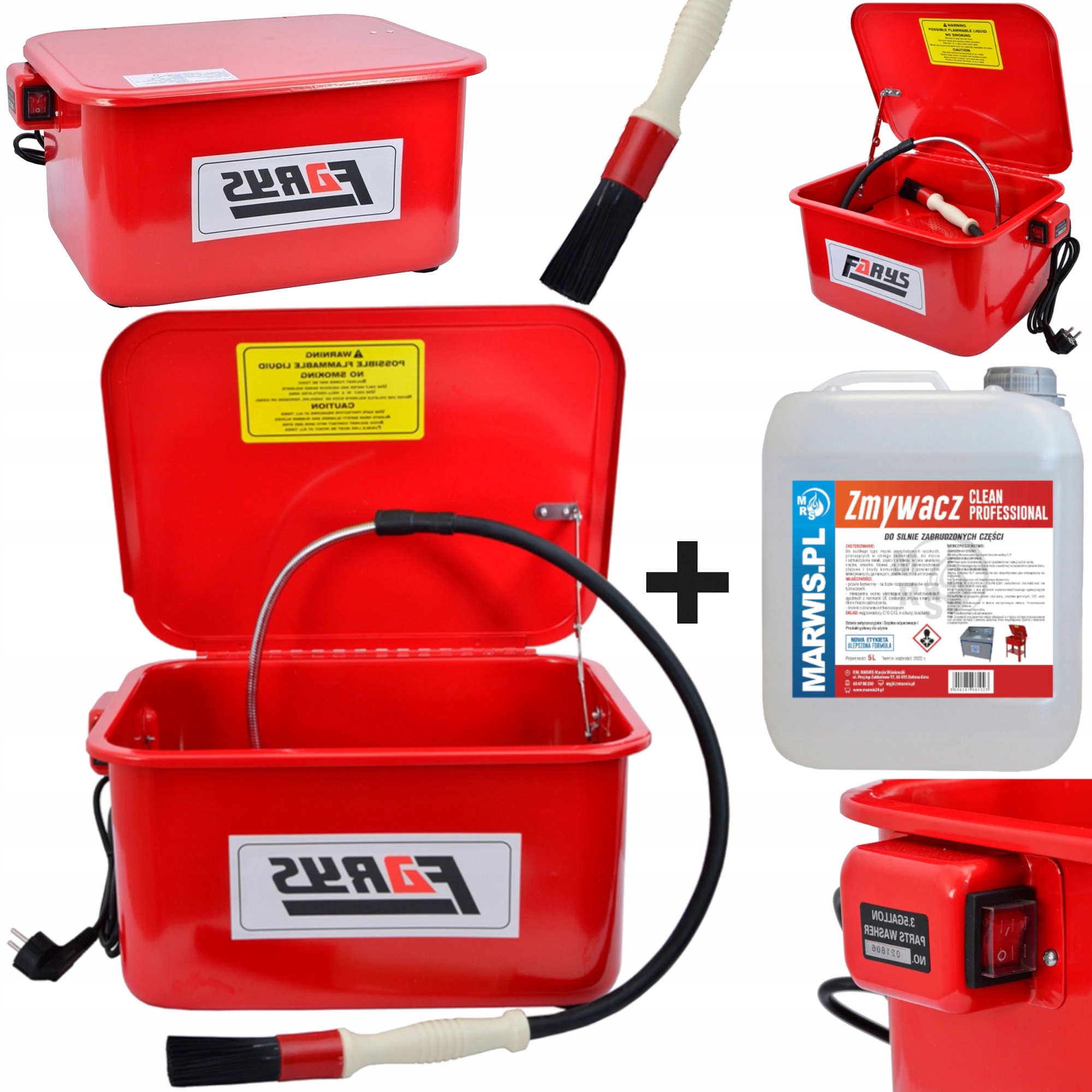 MYJKA WARSZTATOWA ELEKTRYCZNA 13L Plyn Gratis