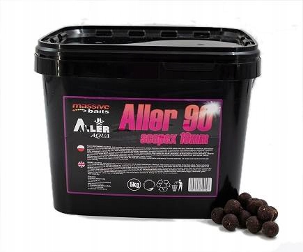 Massive Baits Aller 90 Scopex 18mm 5kg wiaderko czarne