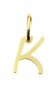 

Literka "k" Zawieszka Złota 333