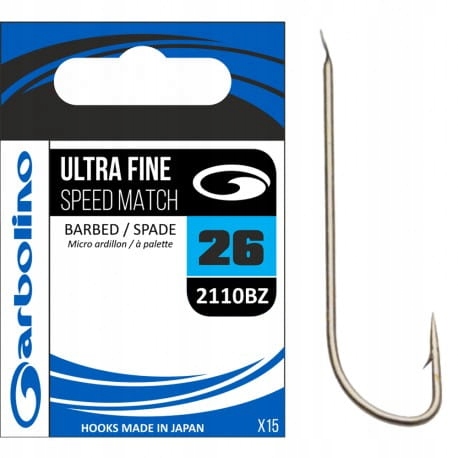 Haczyki Garbolino Ultra Fine Speed Match #26 2110BZ