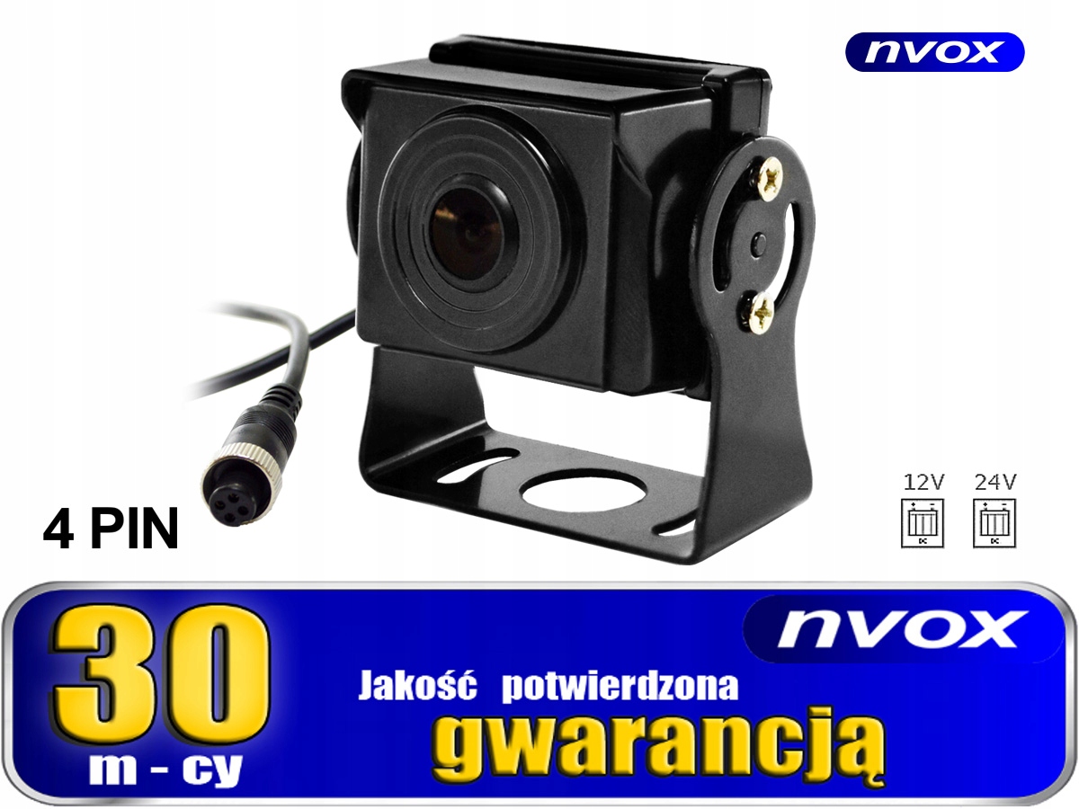 автомобільна камера заднього виду 4pin AHD 12V 140 градусів EAN (GTIN) 5901867726186