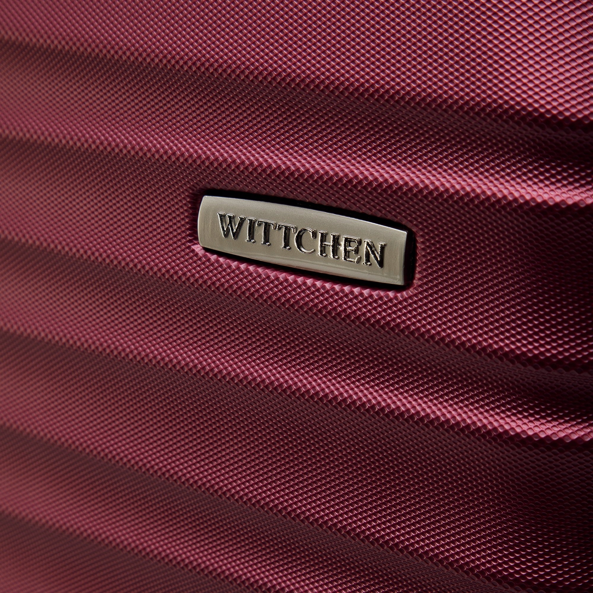 WITTCHEN Średnia walizka z ABS-u z żebrowaniem Wysokość 67 cm