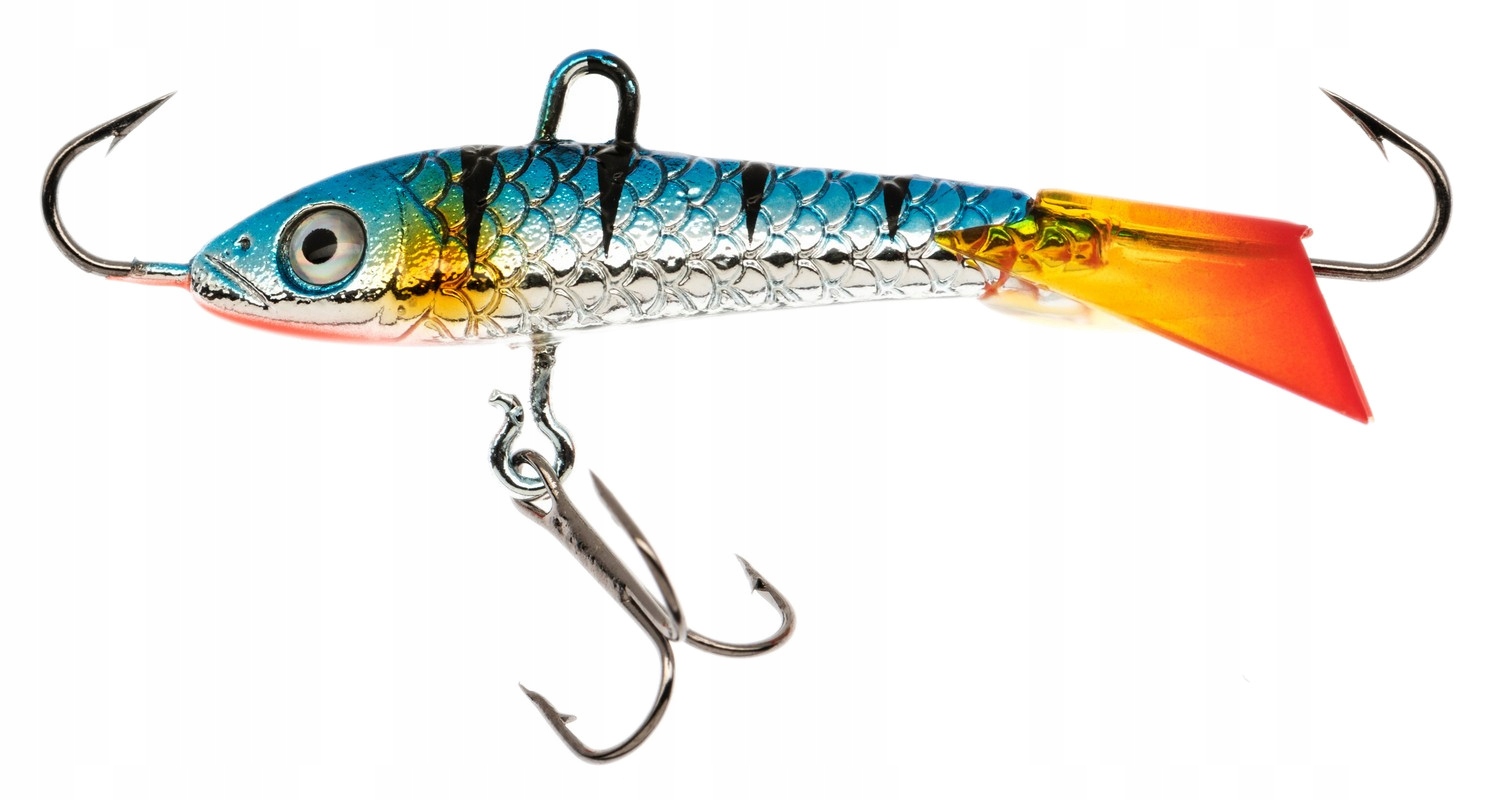 BALANSÓWKA PRZYNĘTA PODLODOWA 4 g OKOŃ PSTRĄG 3 cm Stan opakowania oryginalne