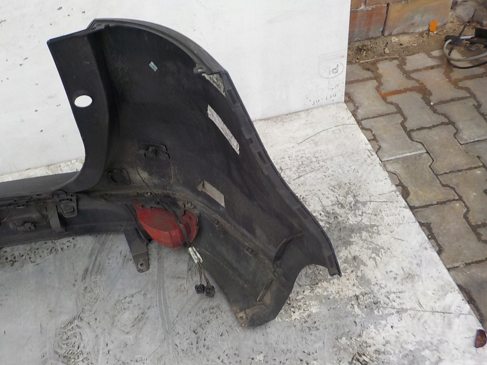 140 RENAULT GRAND SCENIC III bumper rear part rear