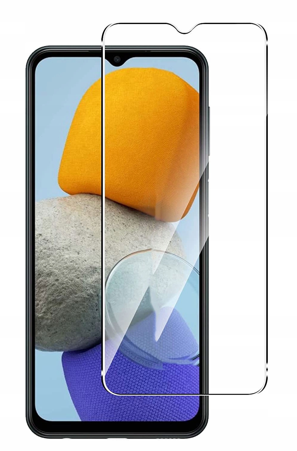 ETUI PANCERNE SLIDE RING do SAMSUNG M13 / M23 5G + SZKŁO Kolekcja Slide Ring