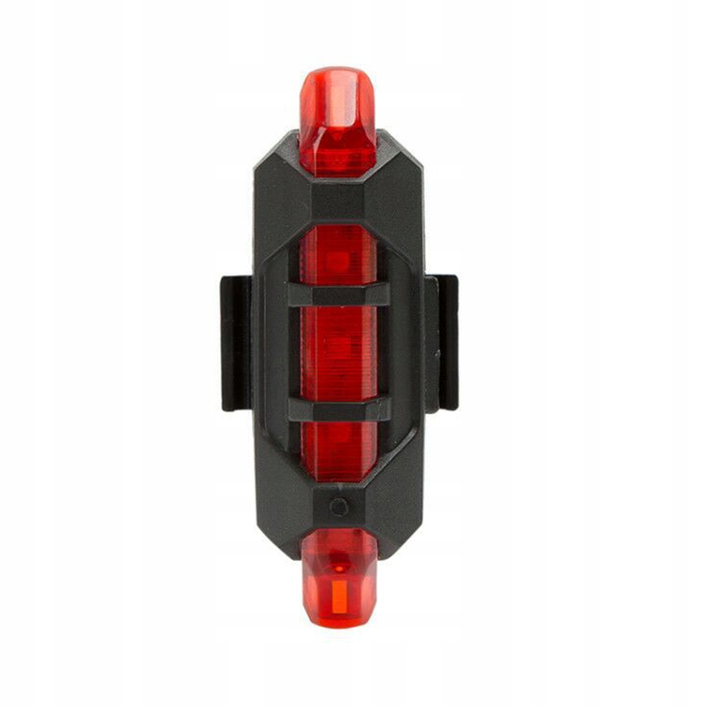 WYTRZYMAŁA CZERWONA LAMPKA ROWEROWA LED TYLNA ŁADOWANA PRZEZ USB