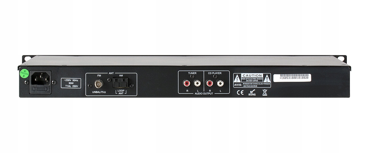 ITC t-2221 CD / MP3 / USB / SD RACK 19