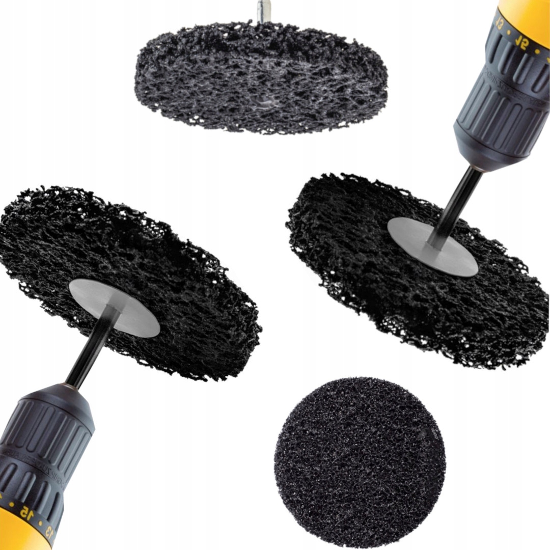 2x DYSK KRĄŻEK DO USUWANIA RDZY Z PIAST TARCZ SZPILEK WŁOSY MURZYNA 100MM