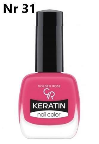 

Lakier do paznokci keratyna Golden Rose Keratin 31