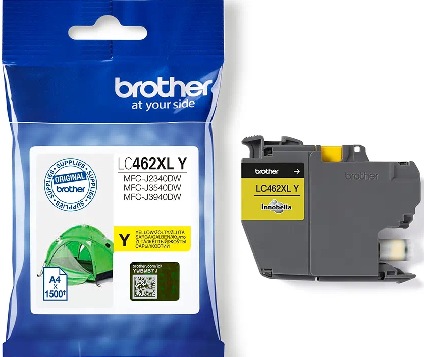 tusz Brother LC462XLY LC-462XL Yellow