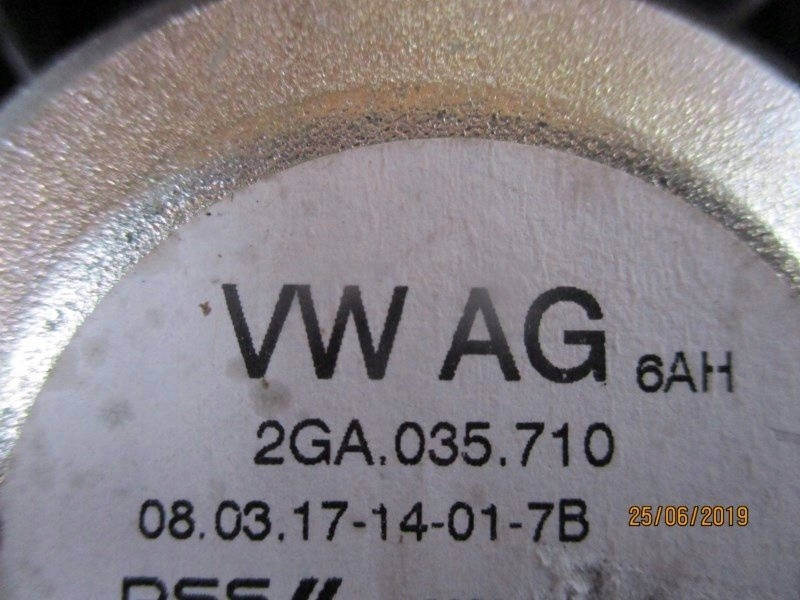 GŁOŚNIK 2GA 2GA035710 VW T-ROC, TYŁ Producent części Inny