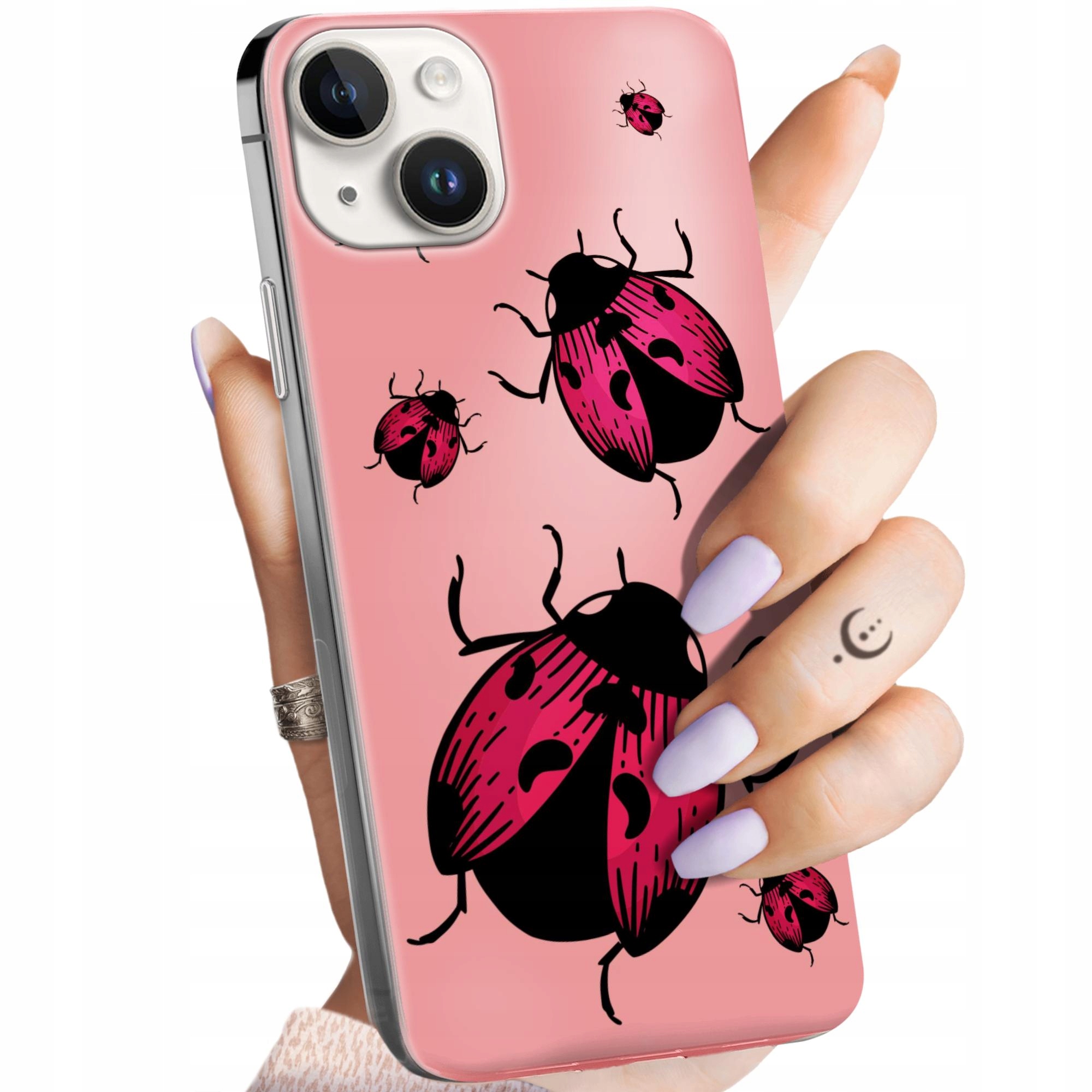 Etui Do Iphone 14 Plus Biedronka Z Biedronką Ladybug Obudowa Case