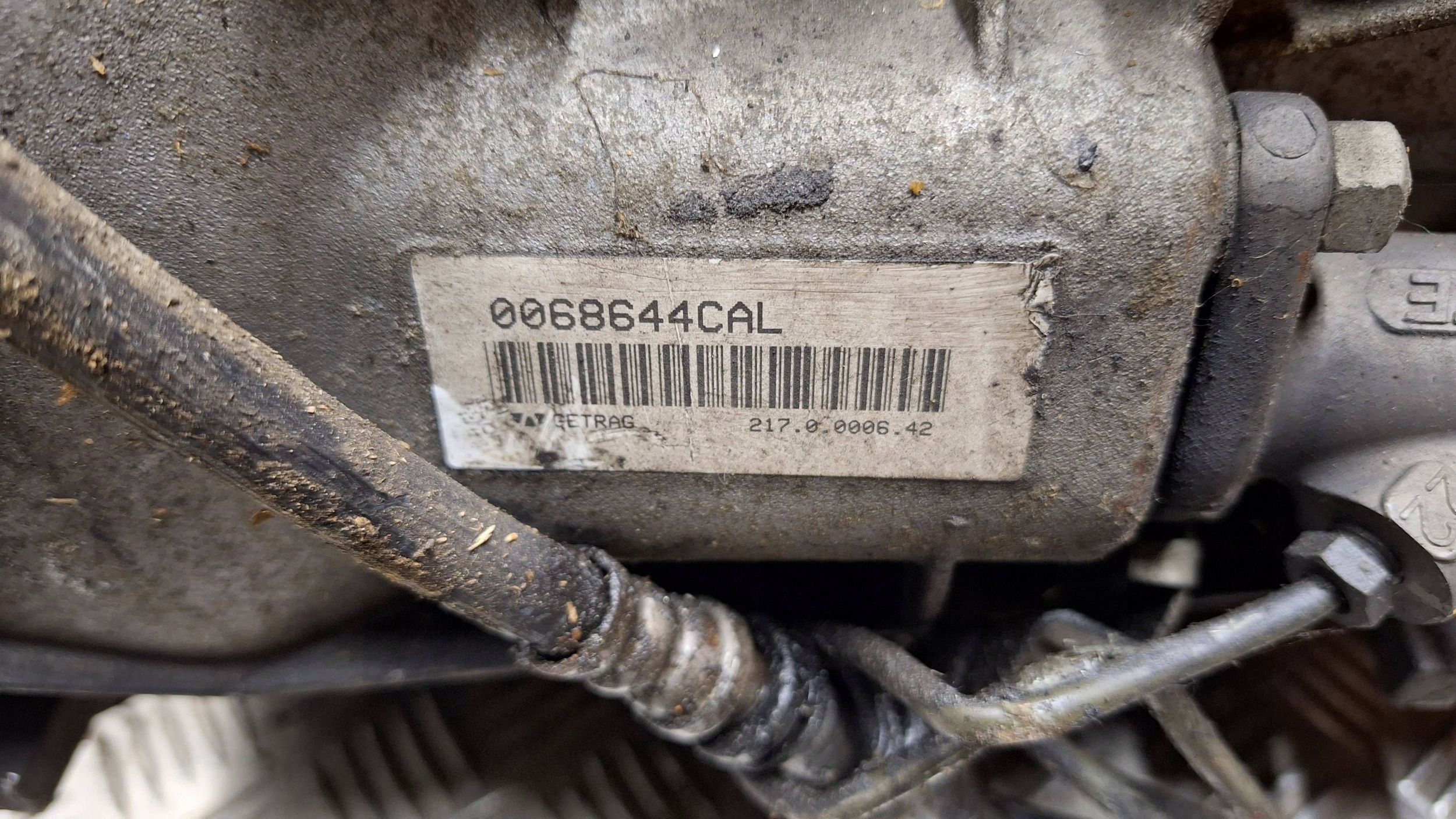 gearbox, CAL BMW E81 E87 E90 E91 2.0B 16V N45 N46