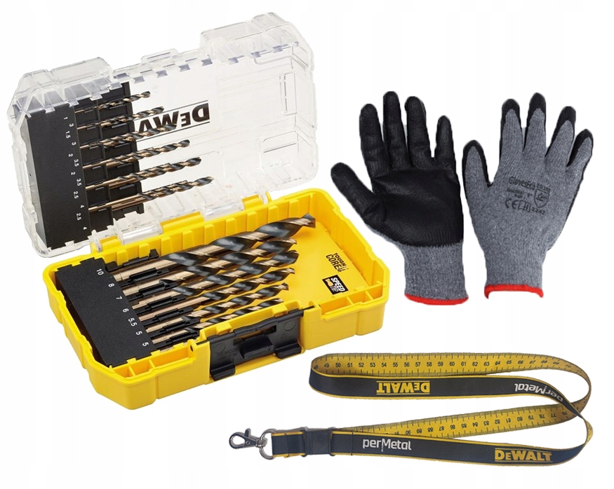 DEWALT DT70728-QZ ZESTAW WIERTEŁ DO METALU HSS-G