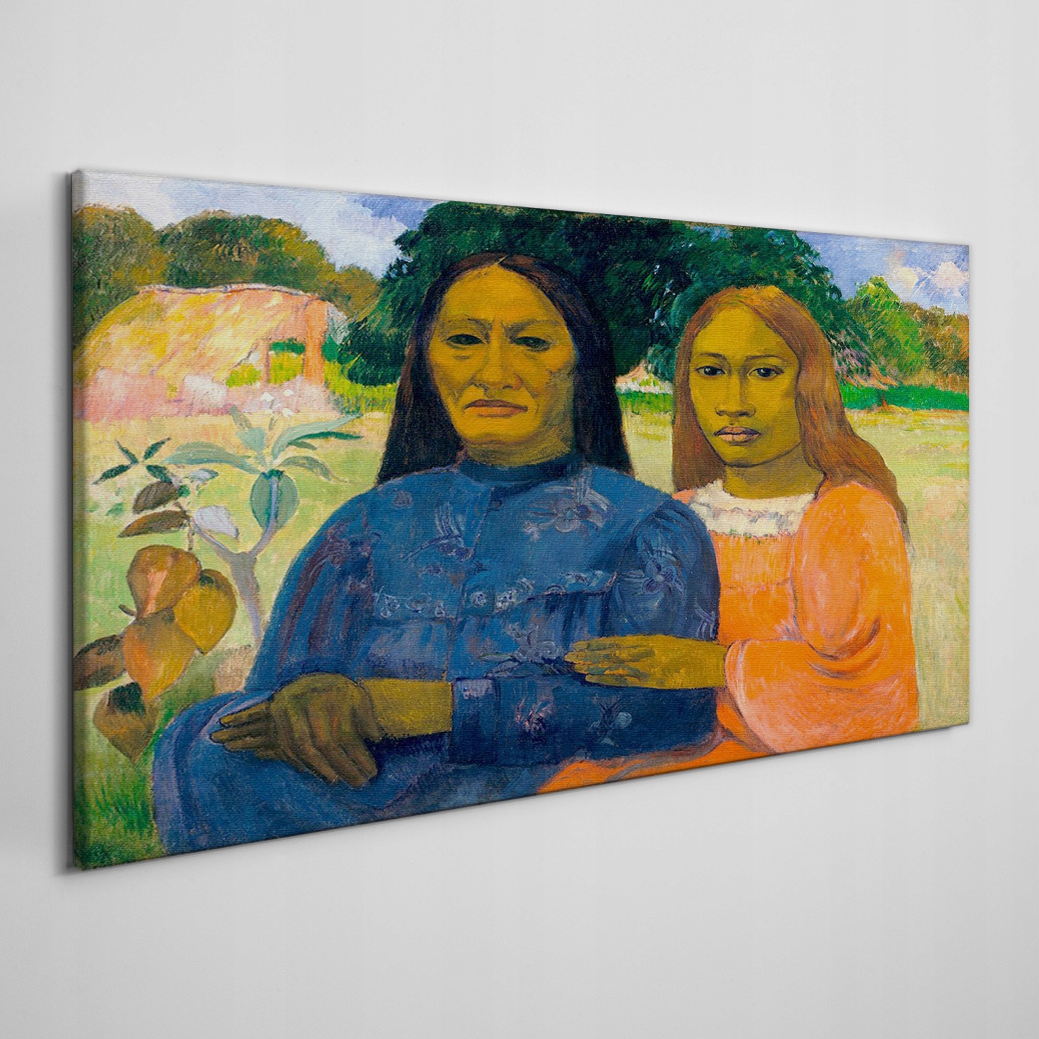 

Obraz na płótnie Dwie kobiety Paul Gauguin 100x50