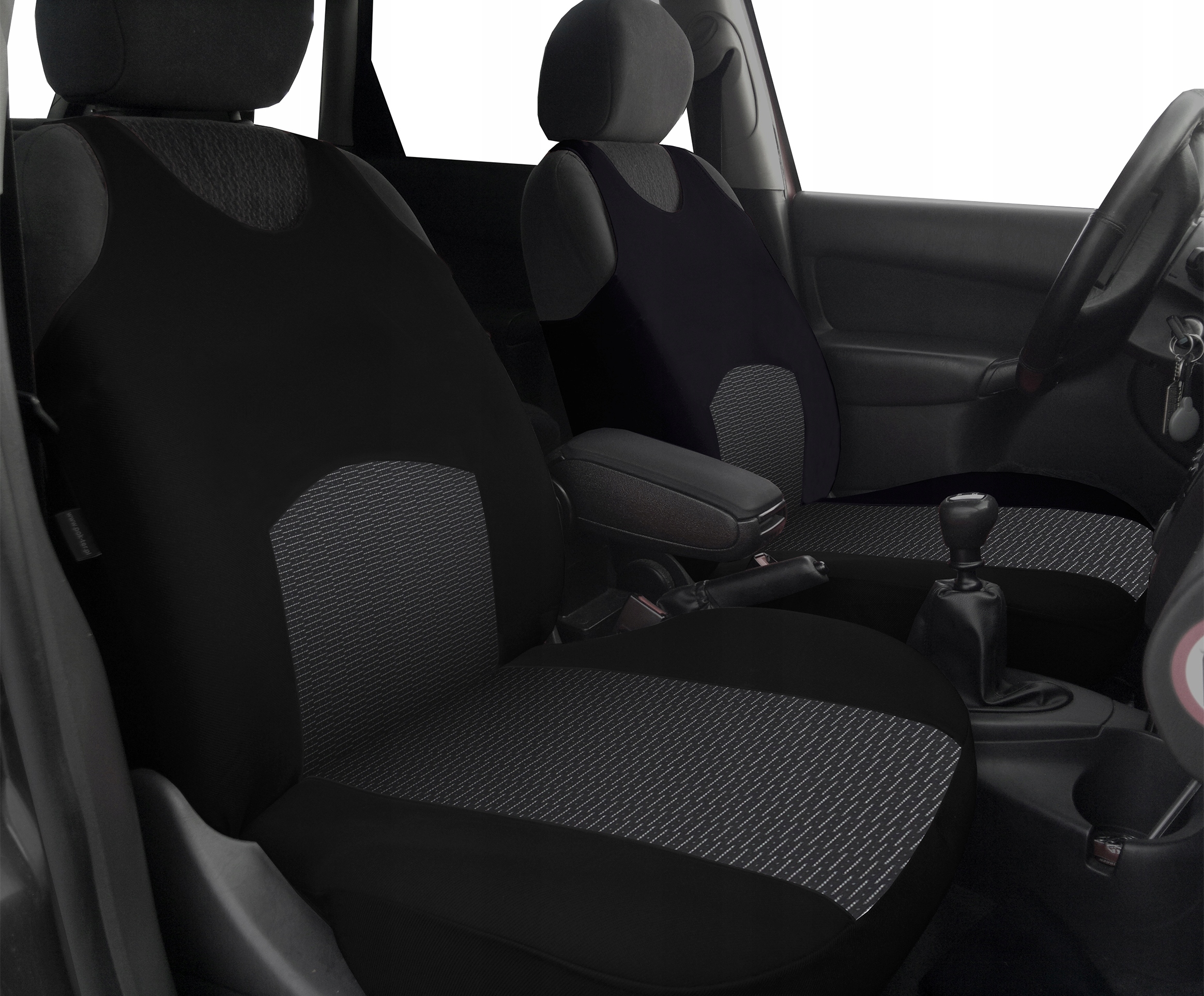 KOSZULKI SAMOCHODOWE POKROWCE NA SIEDZENIA FOTELE Model TNX8