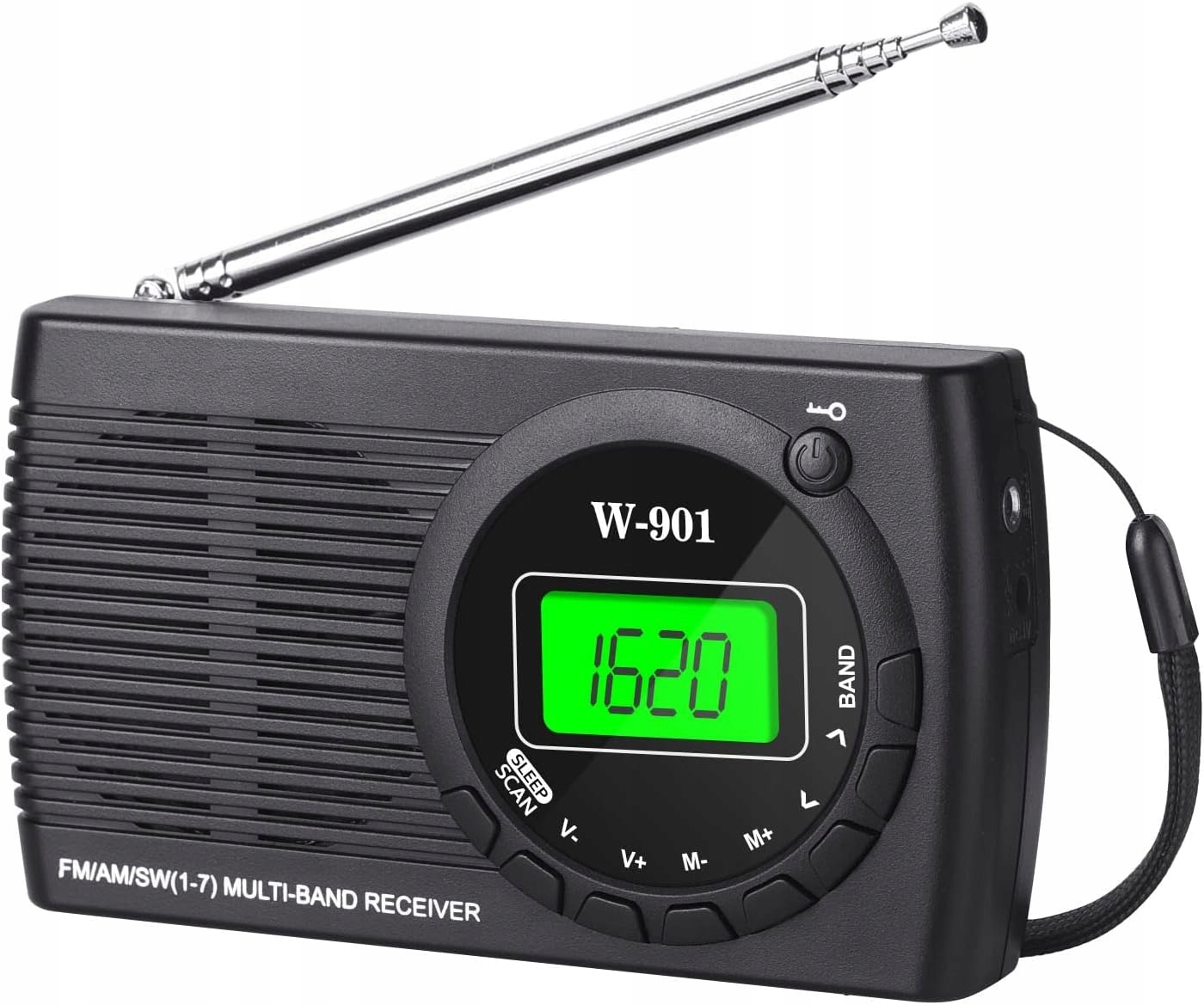 Kieszonkowe Małe Radio Radyjko Mini Fm/am W-901 Padwa