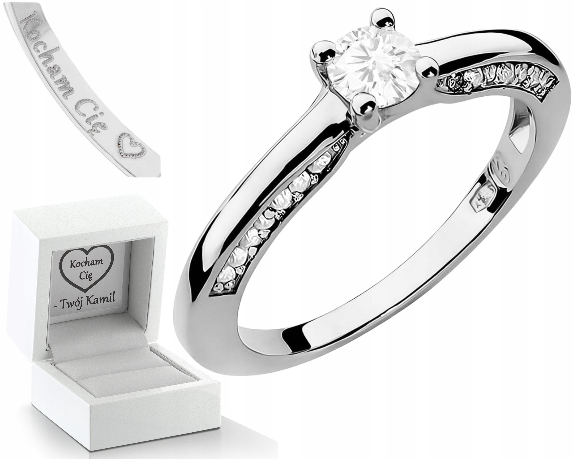 Moderní Prstýnek S Diamantem Lab-grown Zlato Ryzosti 585