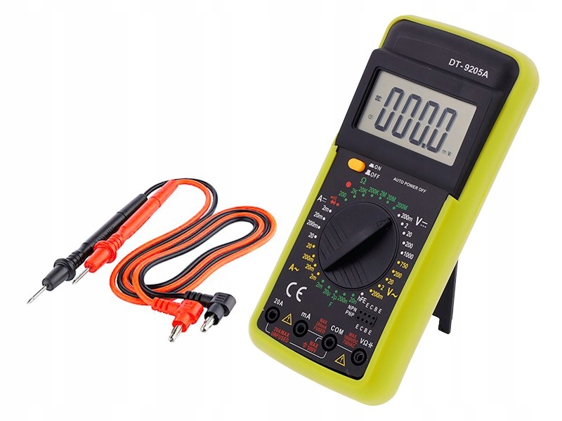 Miernik elektryczny cyfrowy z LCD