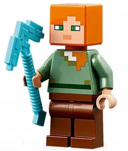 

Lego Figurka Minecraft Alex kilof min017