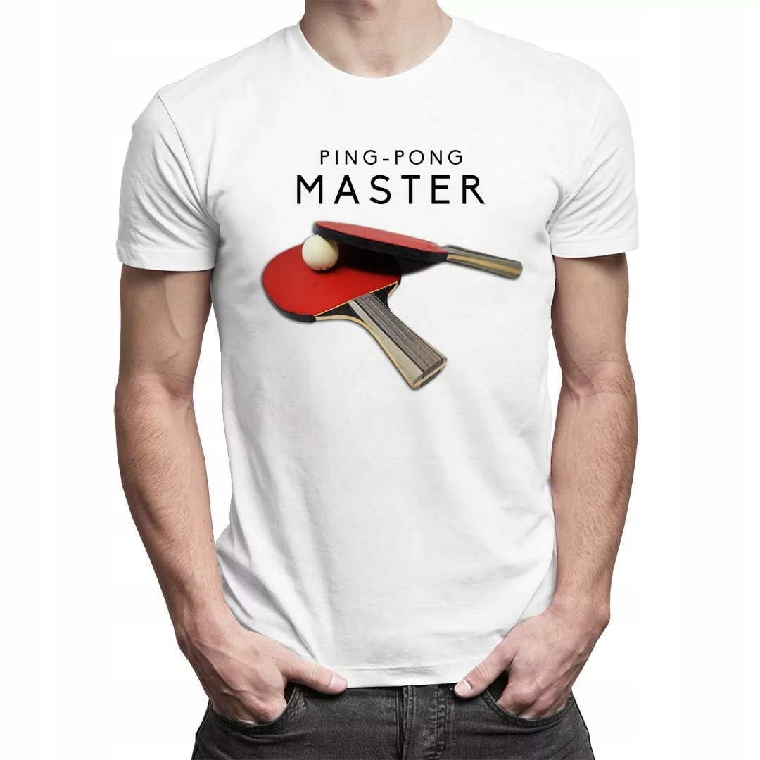 

Ping-pong master koszulka dla fana ping ponga