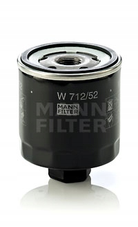 

Mann Filtr Oleju W712/52 zamiennik Op 641