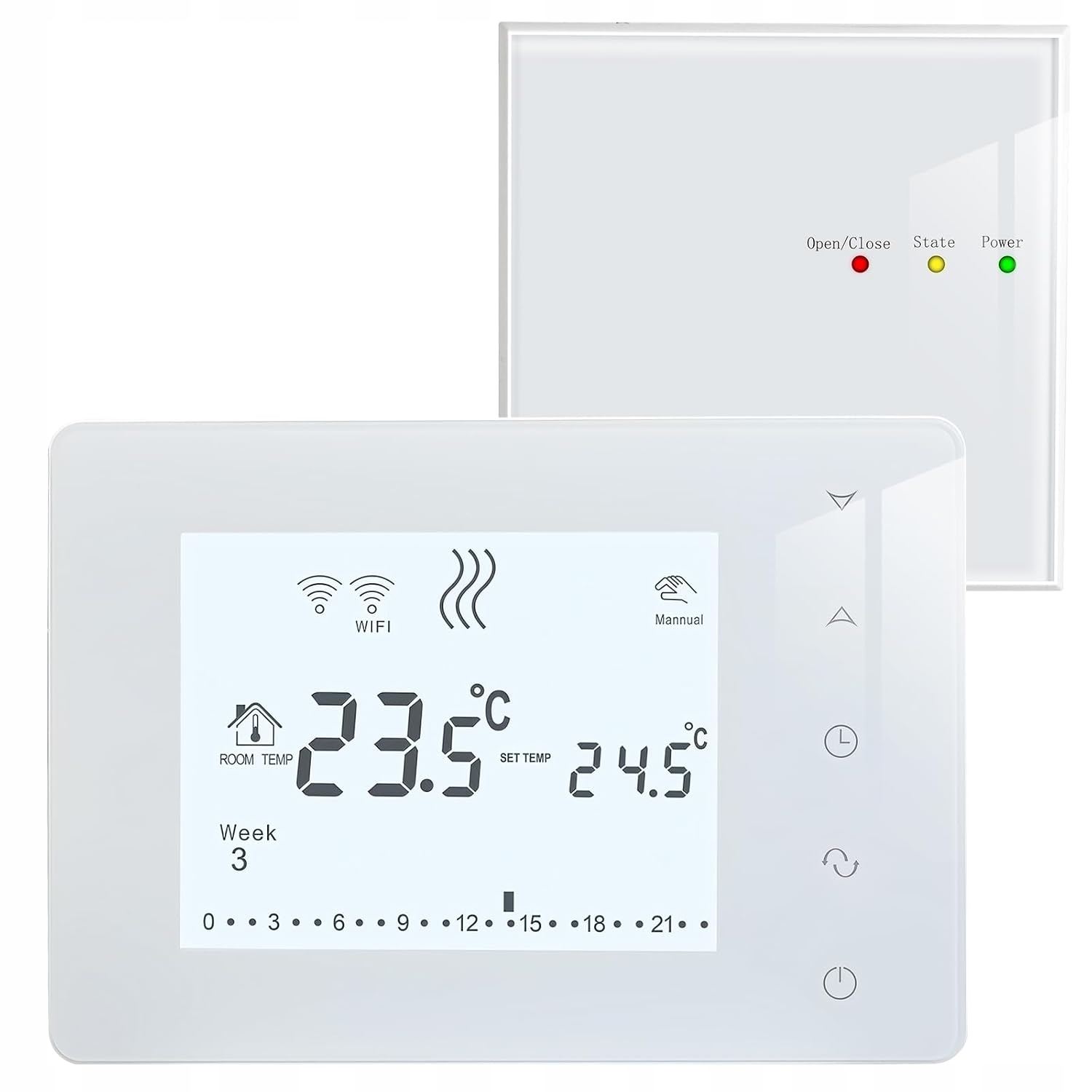 Termostat Smart Ovládač Vykurovania Inteligentný Programovateľný Wifi Beok