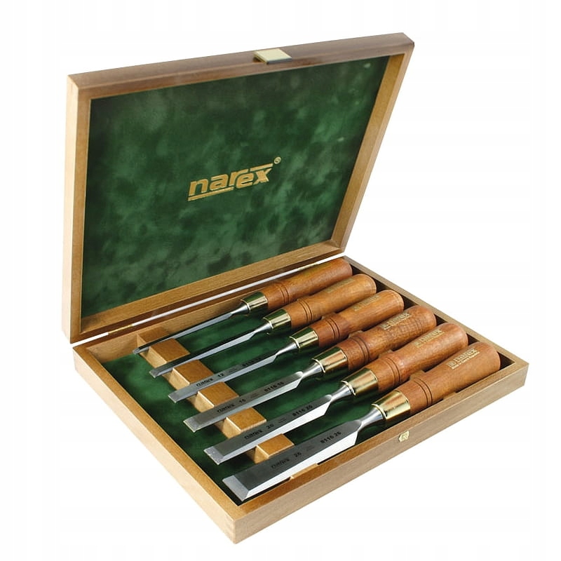

Dłuta stolarskie Narex Premium 6,10,12,16,20,26