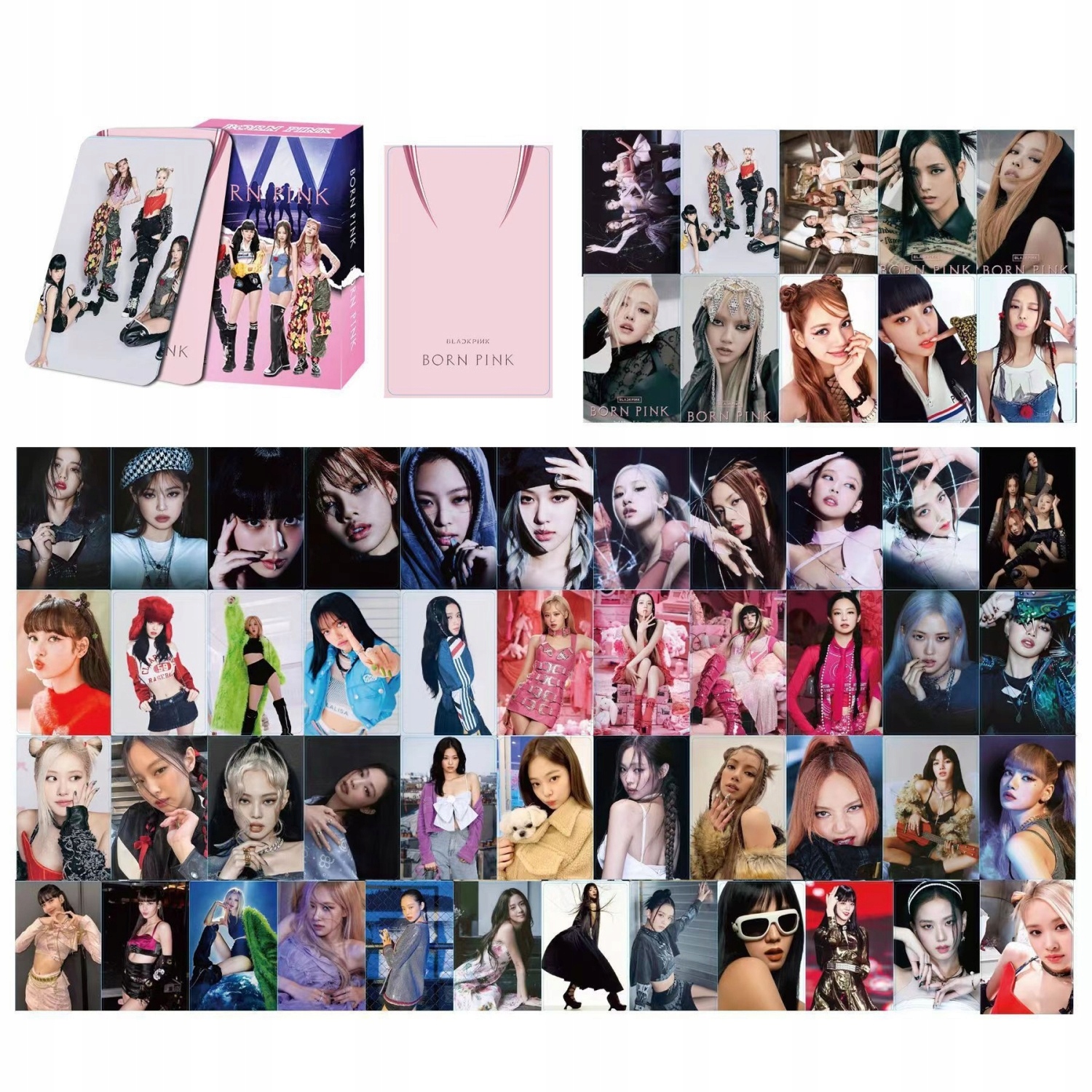 55 Fotokart Blackpink Lomo Nowy Album Zestaw Kolekcja