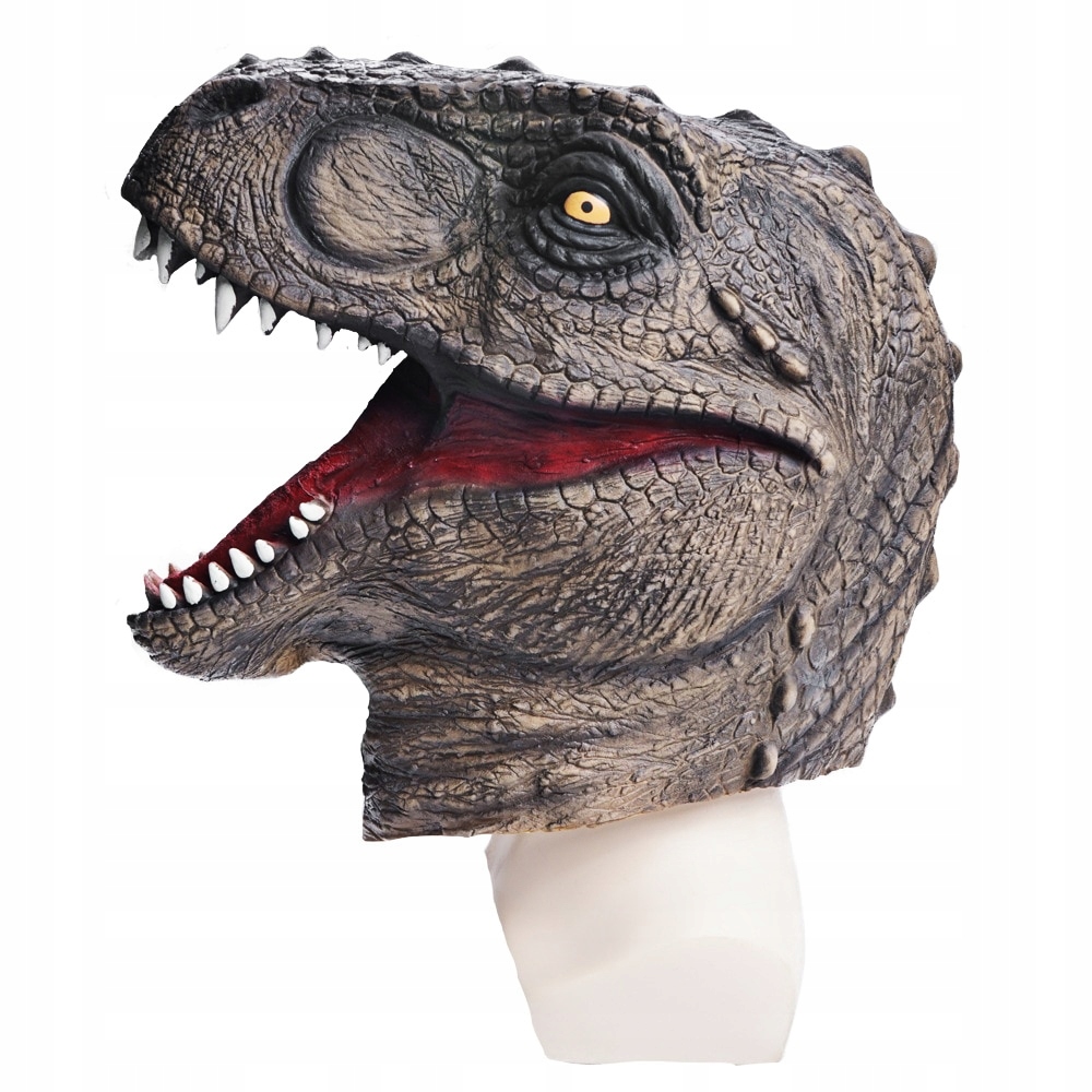 GŁOWA DINOZAURA MASKA T-REX LATEKSOWA HALLOWEEN Marka inny