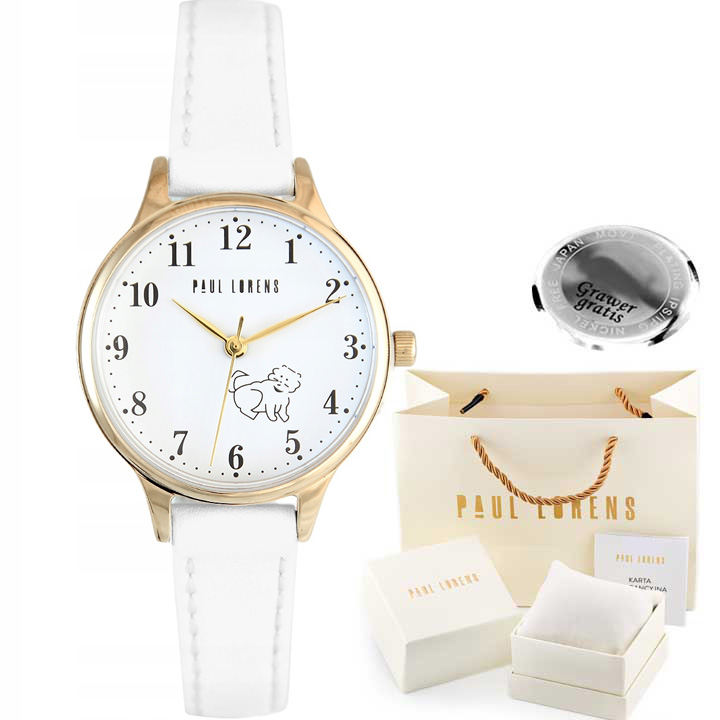 Hodinky Paul Lorens (zbt) PL12491A2-3C2-2 Kožený Řemínek Box