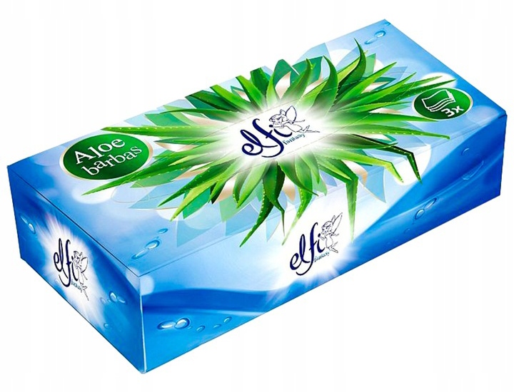 

Chusteczki higieniczne Elfi Fantasy Aloes 3W 90szt
