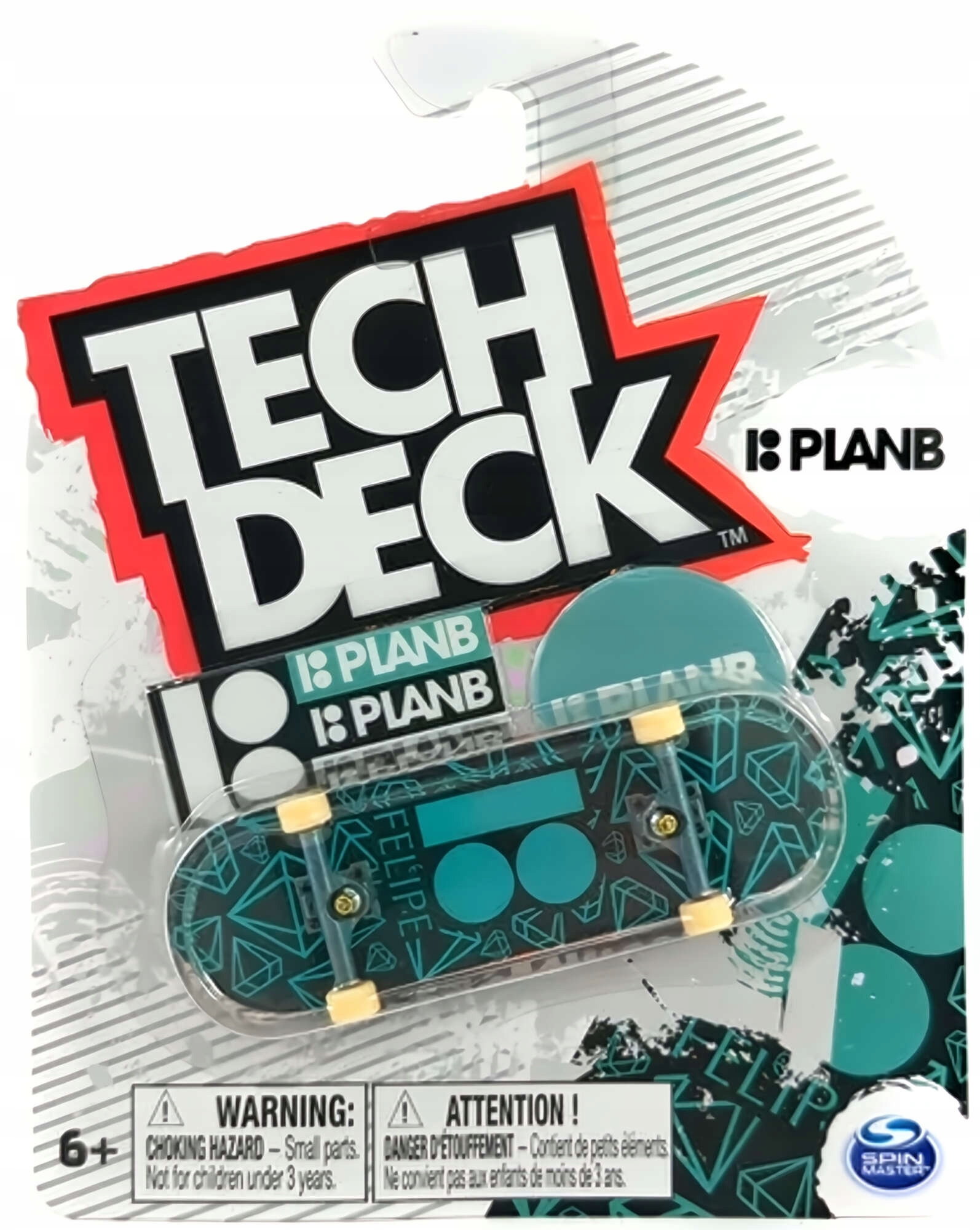 DESKOROLKA PLANB FELIPE FINGERBOARD + NAKLEJKI TECH DECK