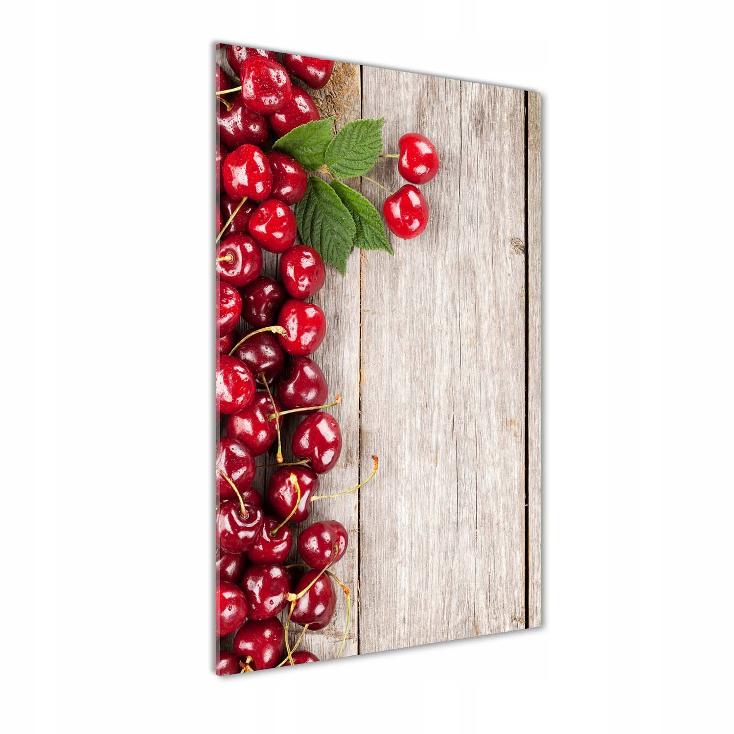 

Nowoczesny szklany obraz ze zdjęcia Wiśnie 70x140